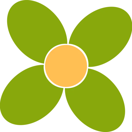 Seansojourns green flower logo