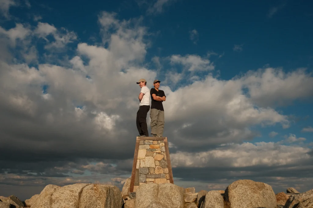 Standing on top of Australia